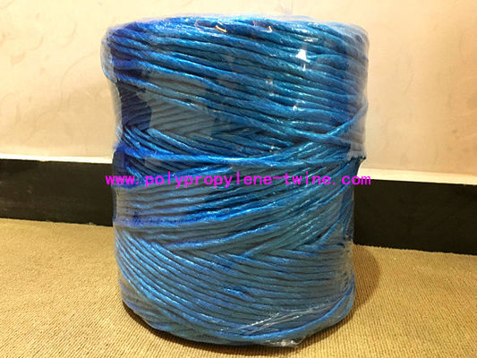 8g/m Professional Blue Polypropylene Twine Recycled Rope Tenacity Over 252KG