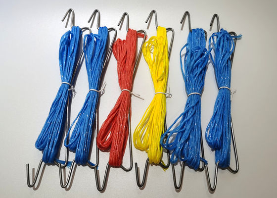 White Blue Red 7KD 9KD Tomato Tying Twine With Hook