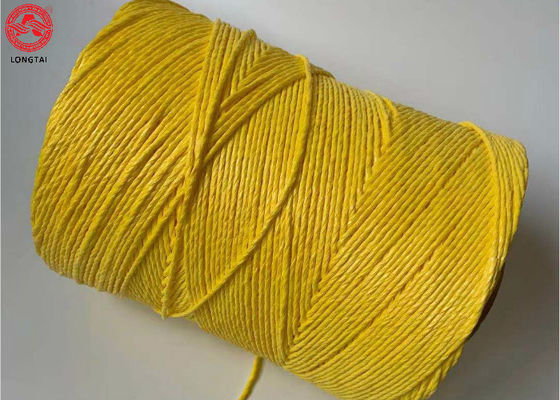 UV Treated High Tenacity Polypropylene Twine , Poly Baler Twine Blue Red Color