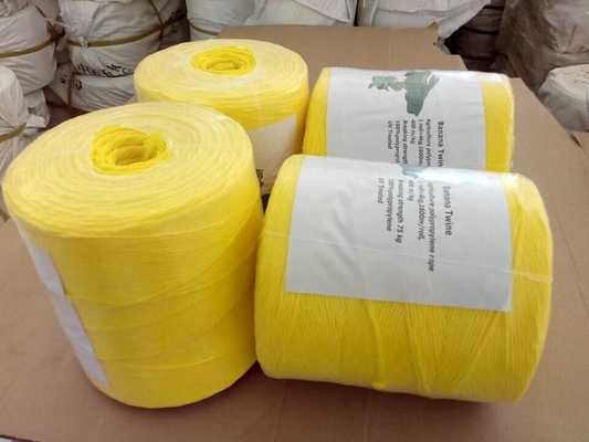 2.5mm Diameter Banana Twine , Agricultural PP Baler Twine 30 TPM Twisted