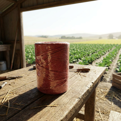 Spool Packed PP Split Film Twine Greenhouse Farm Plant Fixing Support String