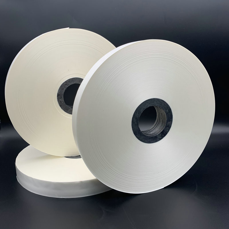 Polypropylene (PP) tapes 0.1mm used during laying-up of cables for binding/holding of the cores