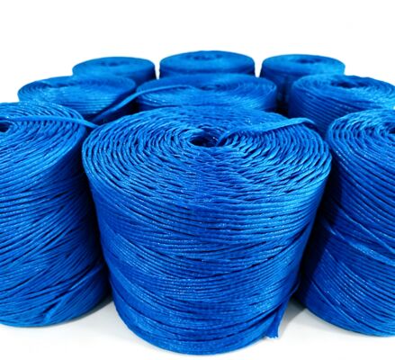 Σπάγγος χορτοδετικού σχοινιού πολυπροπυλενίου σχισμένου φιλμ για τετράγωνο σανού και συσκευασία