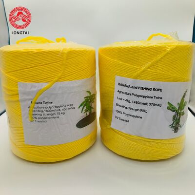 Ανθεκτικό στις ακτινοβολίες υπεριώδους ακτινοβολίας Υψηλής αντοχής στην έλξη PP Baler Twine με προσαρμόσιμο μήκος για πίνακα χόρτου