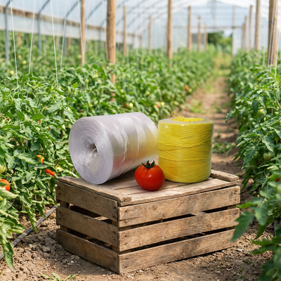 High Tenacity Cucumber Trellis PP Twine Virgin Υλικό