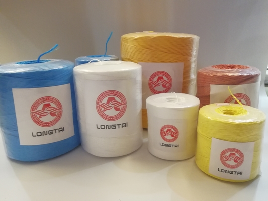 330m/kg Πρωτότυπο Polypropylene PP Twine Φιμπριλιασμένο UV πρόσθετο Baler Twine 1600M 1 Bobbin